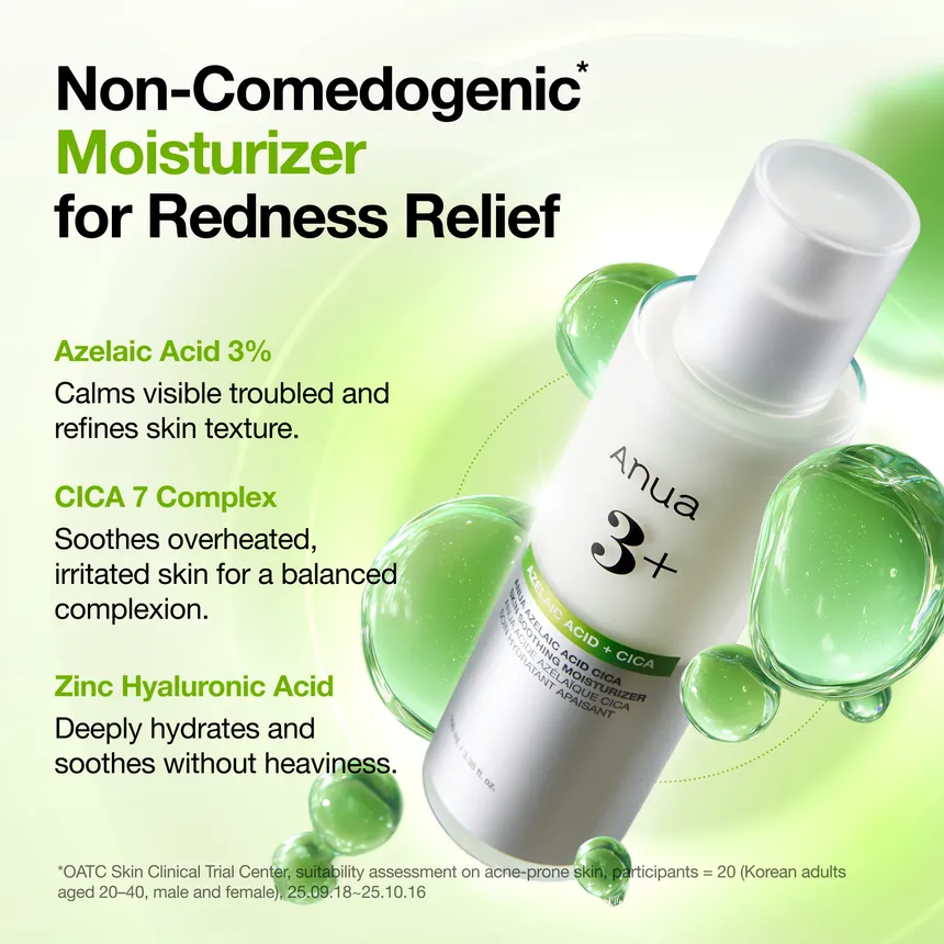 Anua Azelaic Acid Cica Skin Soothing Moisturizer [100ml]